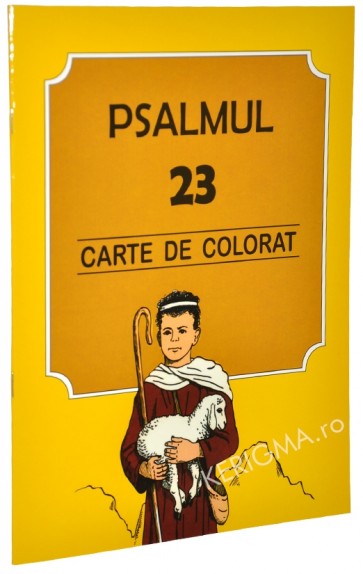Psalmul 23. Carte de colorat