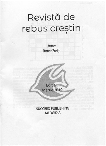 Revistă de rebus creștin. Martie 2019