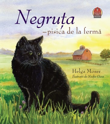 Negruța - pisica de la fermă