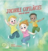 Jocurile copilăriei. Carte de colorat