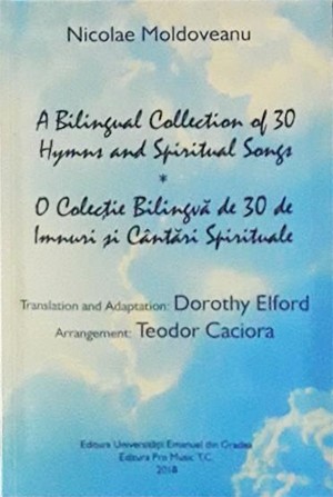 O colecție bilingvă de 30 de imnuri și cântări spirituale