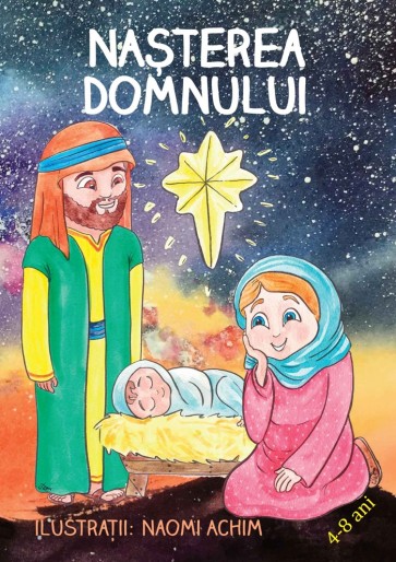 Nașterea Domnului. Carte de colorat