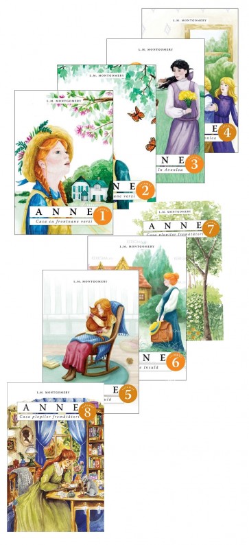 Anne - colecția completă (8 volume)
