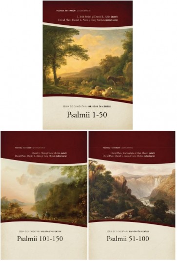Psalmii (3 volume) - Seria: Hristos in centru