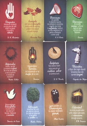 Set carduri cu versete biblice_Randuri, ganduri pentru suflet