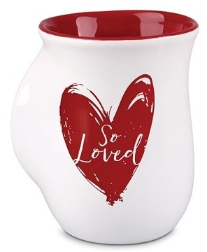 Cana din ceramica - 1 Peter 1:22 (So Loved) – Handwarmer