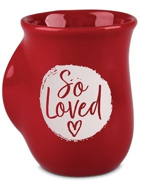 Cana din ceramica - 1 John 4:7 (So Loved) – Handwarmer