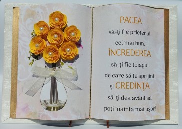 Carte "Pacea să-ți fie prietenul cel mai bun..."