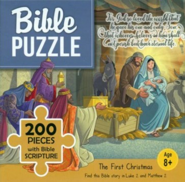 The First Christmas. Puzzle biblic 200 piese