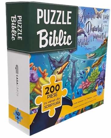 Puzzle 200 de piese - Creația minunată a lui Dumnezeu