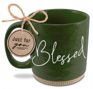 Cana din ceramica - Blessed (seria Powerful Words)