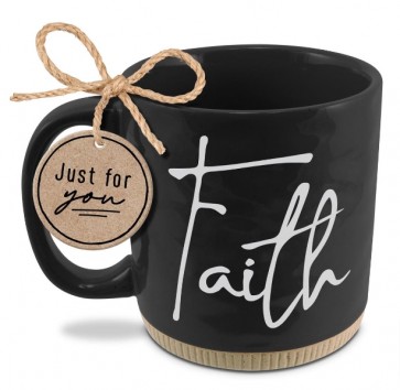 Cana din ceramică "Faith" (seria "Powerful Words")