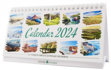 Calendar de birou pentru anul 2024_ISH