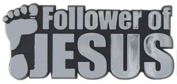 Emblemă auto - Follower of Jesus (CC)