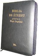 Biblia de studiu pentru o viata deplina [varianta cu fermoar – negru]