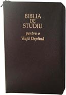 Biblia de studiu pentru o viata deplina [editie deLuxe, piele, bleumarin, fermoar]