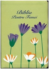 Biblia pentru femei Verde Floral MARE