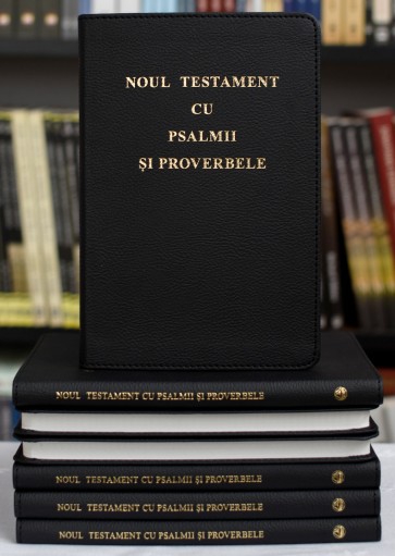 Noul Testament cu Psalmii și Proverbele – copertă moale