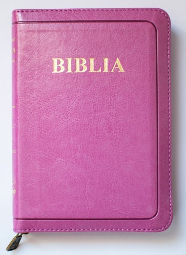Biblie mică 047 ZTI PU roz