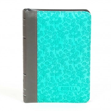 Biblia 046 ZTI stph – Verde menta/Gri