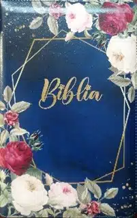 Biblia 076 ZTI albastru-floral