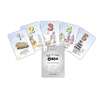 Învăț să număr cu Biblia: Carte de activități matematice (planșe + carte)