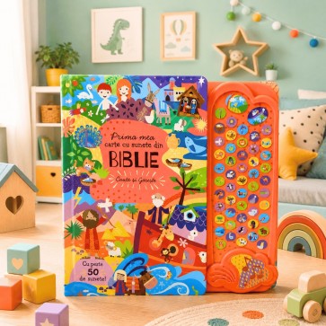 Prima mea carte cu sunete: Eroi din Biblie - Caută și Ascultă