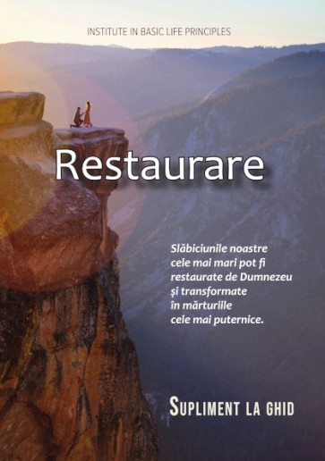 Restaurare – Supliment la ghid (Restaurarea căsniciei)