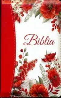 Biblia 076 ZTI rosu-floral
