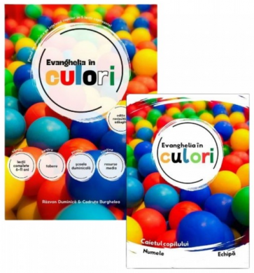 Set Evanghelia în culori și Caietul copilului