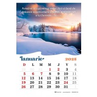 Calendar de perete 2025 - format A4 [CC]