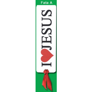 Semn carte_I Love Jesus [R]