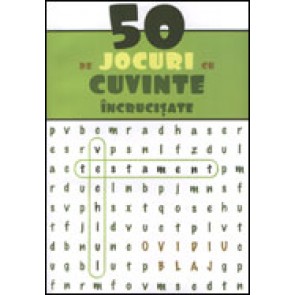 50 de jocuri cu cuvinte incrucisate (verde)