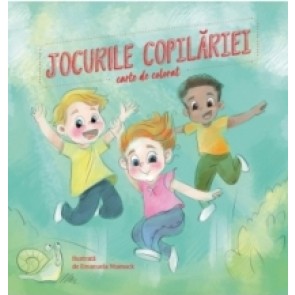 Jocurile copilăriei. Carte de colorat