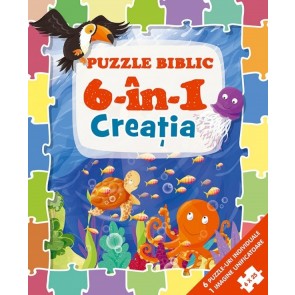 Puzzle biblic 6 în 1 – Creația
