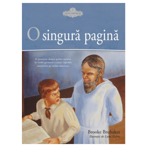 O singură pagină. O povestire despre prima tipărire în limba germană a cărții "Oglinda martirilor pe tărâm american"