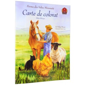 Ferma din Valea Minunată. Carte de colorat. Ediție bilingvă