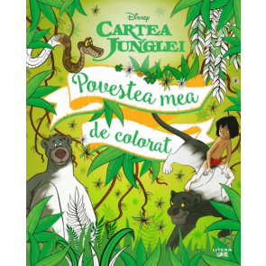 Disney. Cartea Junglei. Povestea mea de colorat