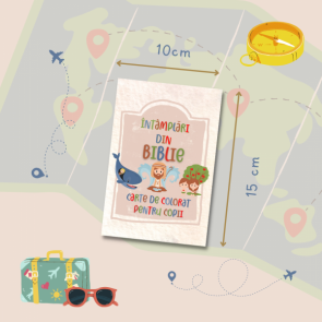 Întâmplări din Biblie. Carte de colorat pentru copii