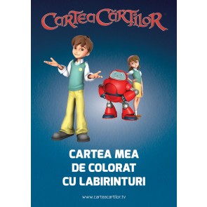 Cartea mea de colorat cu labirinturi