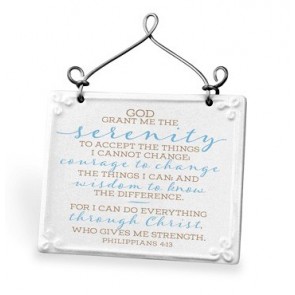 Placheta ceramica – Serenity Prayer