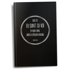 Agenda nedatată „EU SUNT CU VOI” – Negru