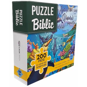 Puzzle 200 de piese - Creația minunată a lui Dumnezeu
