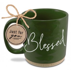 Cana din ceramica - Blessed (seria Powerful Words)