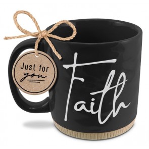 Cana din ceramică "Faith" (seria "Powerful Words")