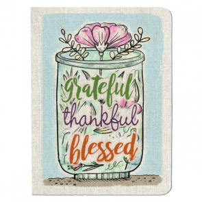Jurnal țesut "Grateful, Thankful, Blessed"