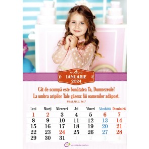 Calendar 2024 - Model cu copii