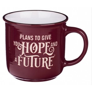 Cană ceramică -- Plans for Hope and a Future