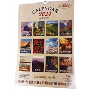 Calendar perete 2024 Liga Bibliei