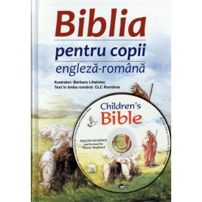 Biblia pentru copii, engleză & română + CD engleză